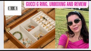 UNBOXING of GG GUCCI RING