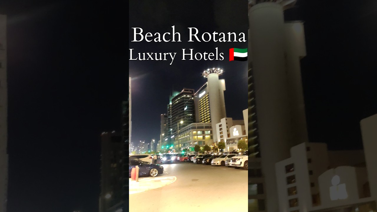 Exploring Beach Rotana Hotel Abu Dhabi in 4K: Luxury Waterfront Resort in UAE 🇦🇪