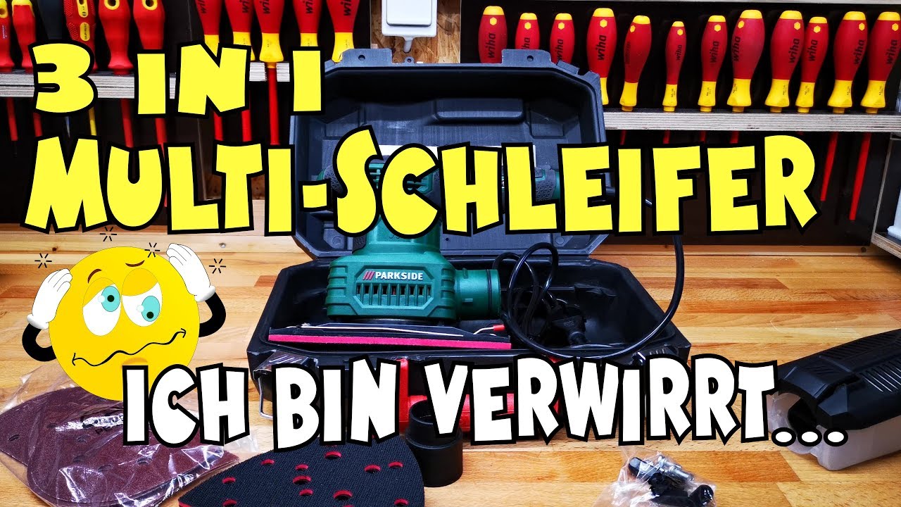 Lidl - PARKSIDE® 3in1 Multi-Funktionsschleifer PMFS 200 B2
