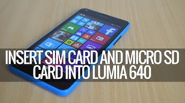 How to Insert SIM card and Micro SD Card into Lumia 630 | Techniqued