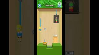 Rescue cut rope puzzle game| Rescue cut game#Short#Shorts#shortsfeed#gaming#viral#trending#games