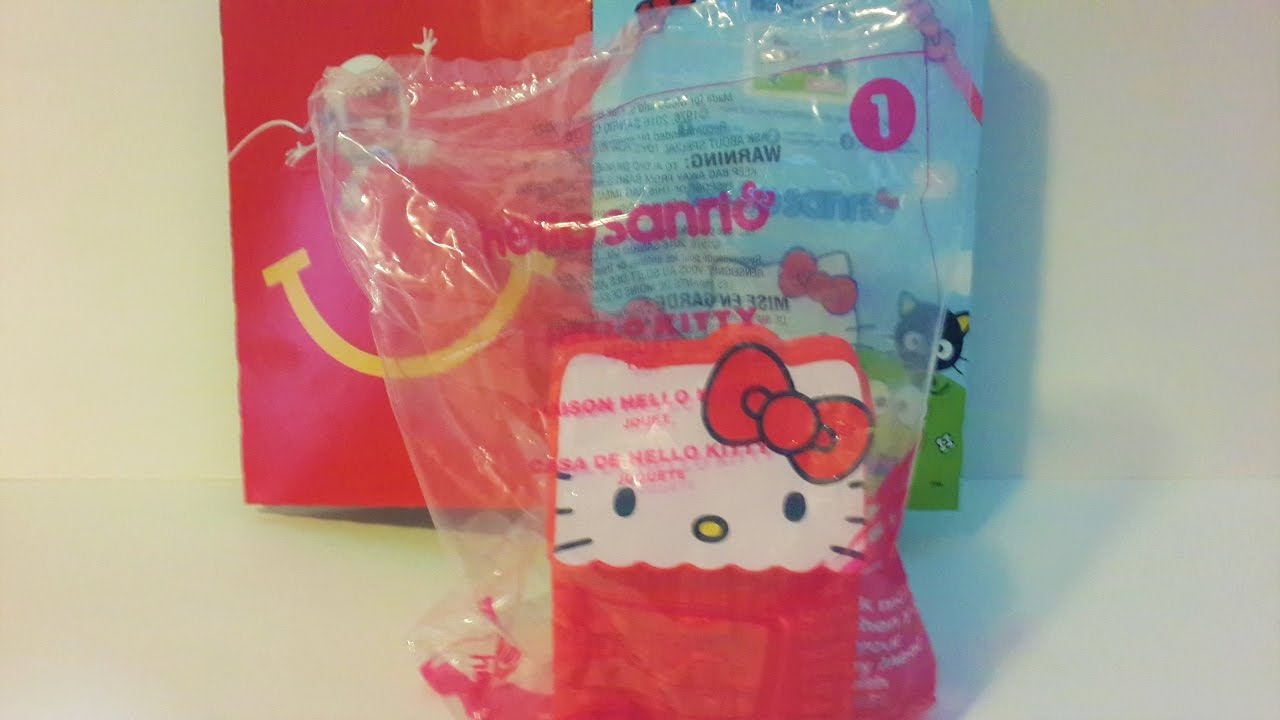 Hello Sanrio Toy #1 Maison Hello Kitty Mcdonalds 2016 Happy Meal Toy mcdonalds phone number