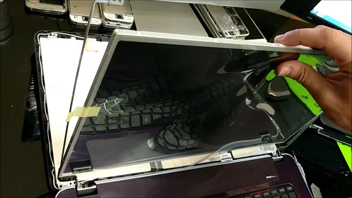 How to - HP Pavilion 17Z Laptop LCD Screen Replacement