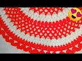 थालपोस बनना सिखे | नया थलपोस डिजाइन | tablemat |Woolen rumal | thalposh design |easy Crochet pattern