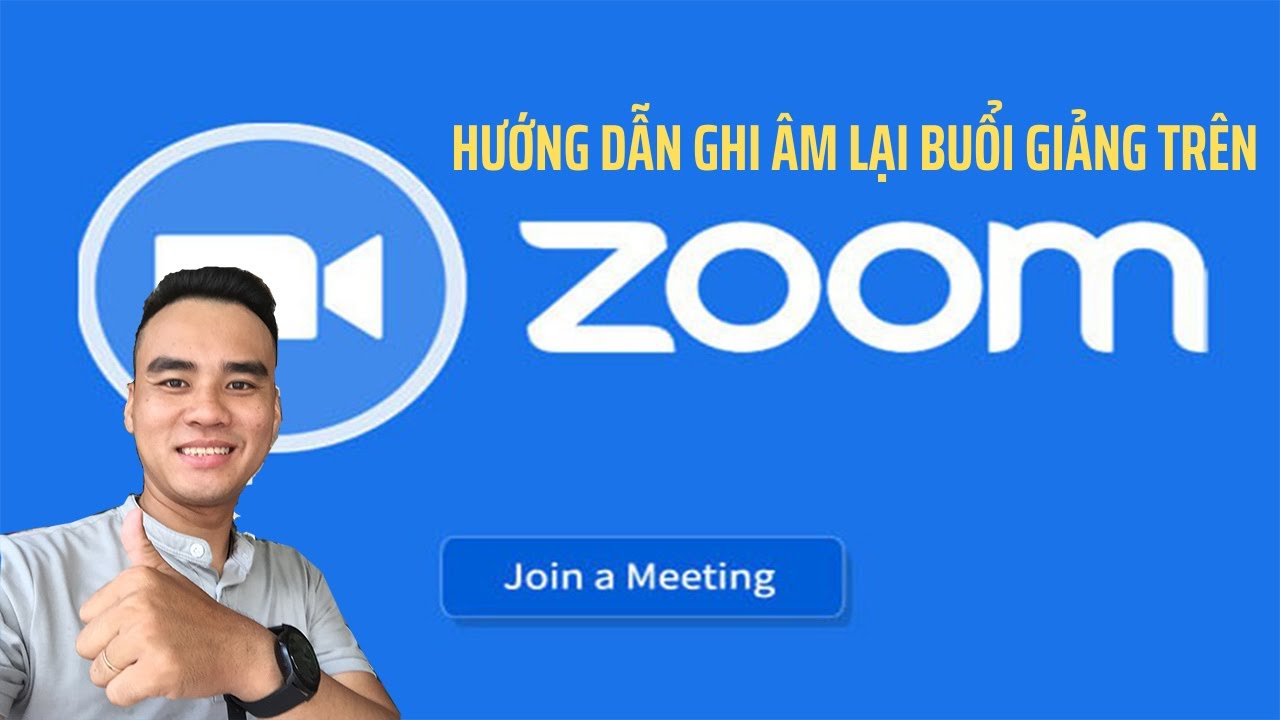 Hướng dẫn cách ghi lại video học online trên Zoom... - youtube