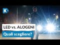 Fari a LED vs ALOGENI: differenze, test e quali scegliere