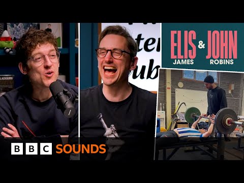 Elis James bench pressing technique is put to the experts Elis James John Robins