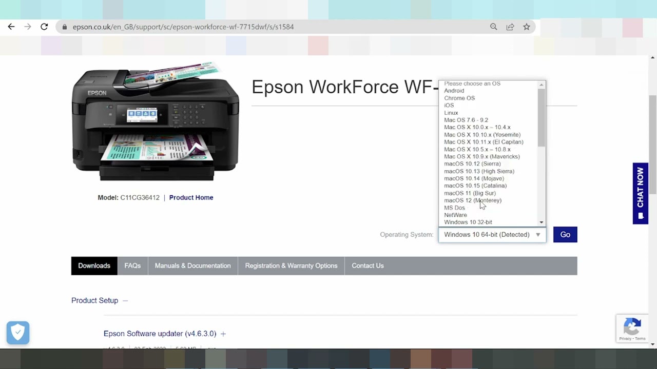 WorkForce WF-7715DWF Download Windows 11 Setup Instruction Wifi Install