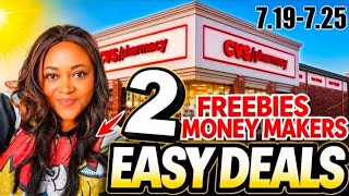 🔥 CVS Couponing Deals 7/19–7/25 | 2 EASY Money Makers + FREEBIES You Can't Miss! 💰