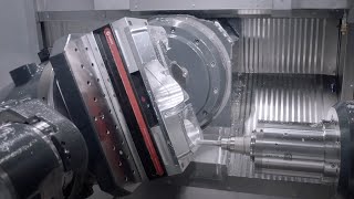 5x performance cutting aluminium: HELLER HF 3500 | Spindle DC 63 i | Equipment package PRO