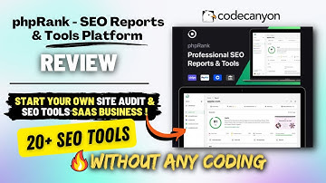 phpRank - SEO Reports & Tools Platform Review | Start your Own Saas Business Without Coding #1