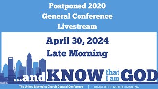 Late Morning Plenary: April 30  General Conference 2020