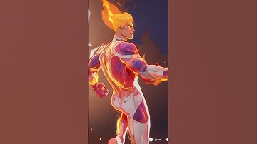 Thumbnail of Ranking EVERY Marvel Rivals Human Torch Skin #shorts #marvelrivals