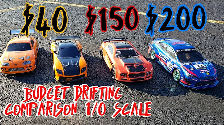 drifting on a budget 1/10 scale Jada toys vs Redcat vs Tamiya