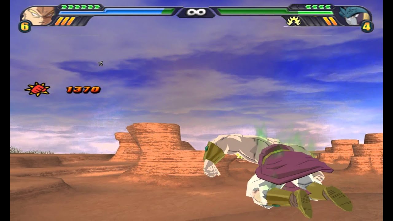 LSSJ Broly vs Cell Jr
