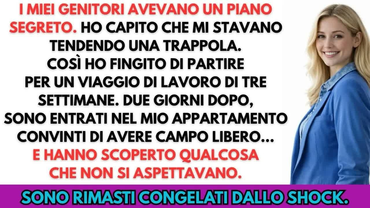 I miei genitori volevano incastrarmi  Ho capito il piano    e ho ribaltato tutto