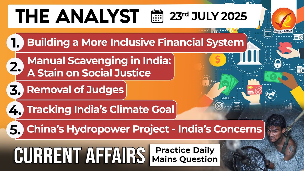 Daily Newspaper Analysis 23rd July 2025 | The Hindu Analysis | Indian ...