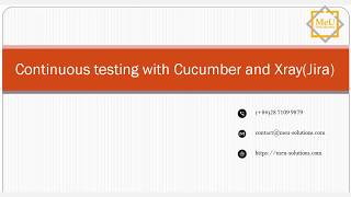 How to Create a Cucumber Test with Xray
