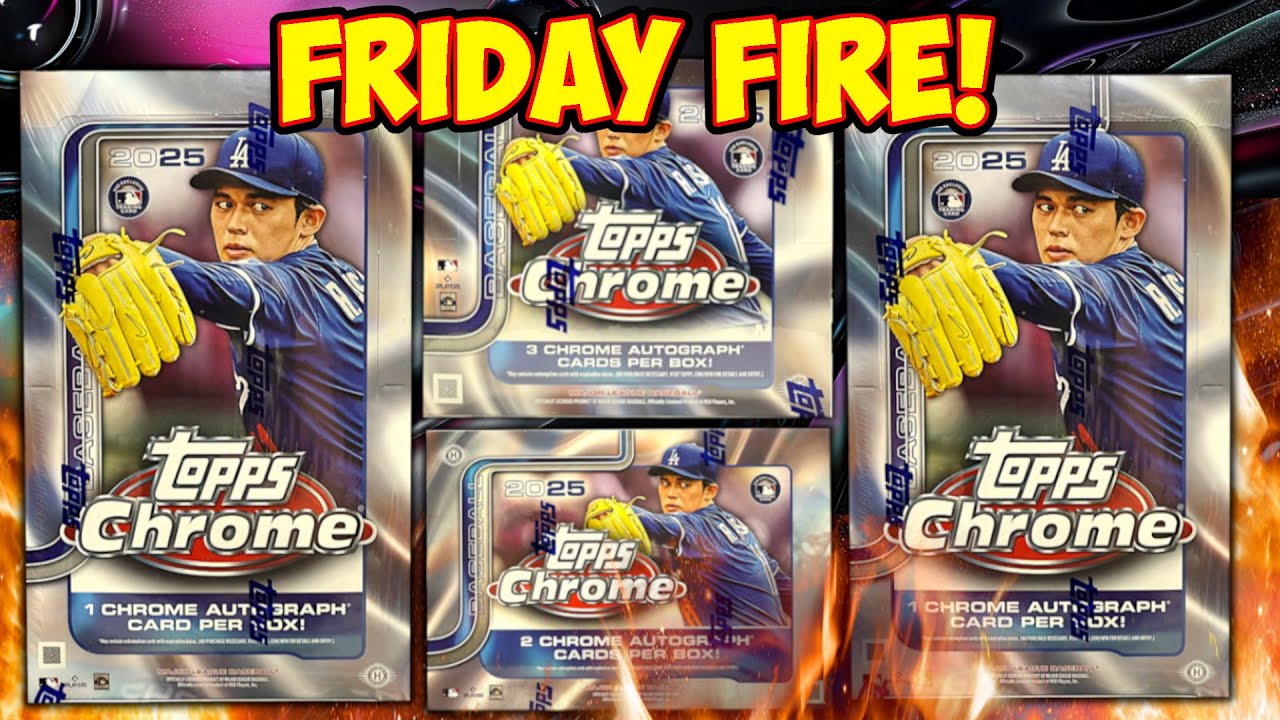 NEW 2025 Topps Chrome JUMBO HOBBY & BREAKERS DELIGHT BOX BREAKS!