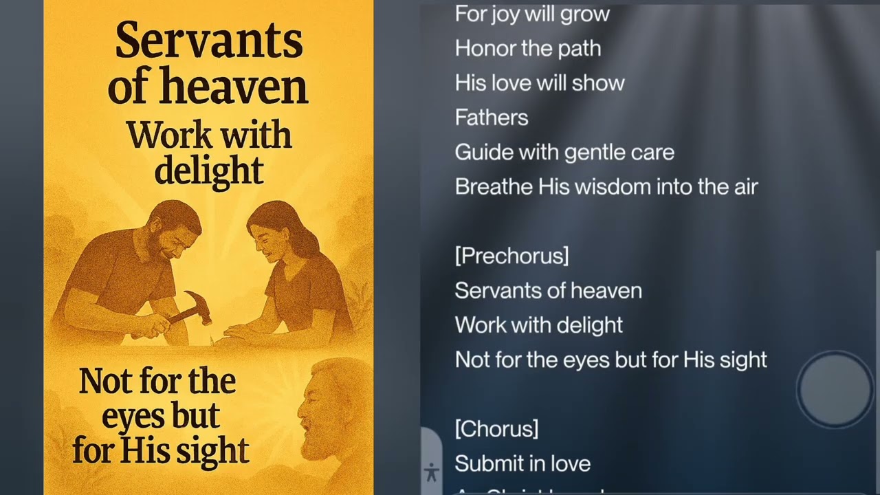 Harmony in His Light:Suno Al Spiritual Song-Based from Ephesians 