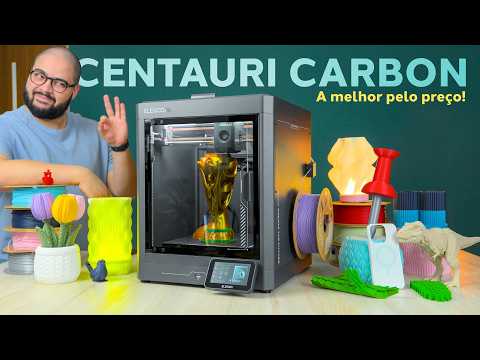 This 3D Printer Surprised Me! Enclosed, Fast, and a Great Price! Elegoo Centauri Carbon