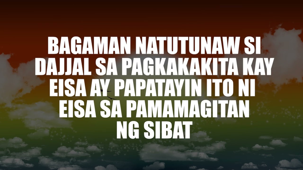 Ang Pagpatay ni Eisa alayhis salam kay Dajjal