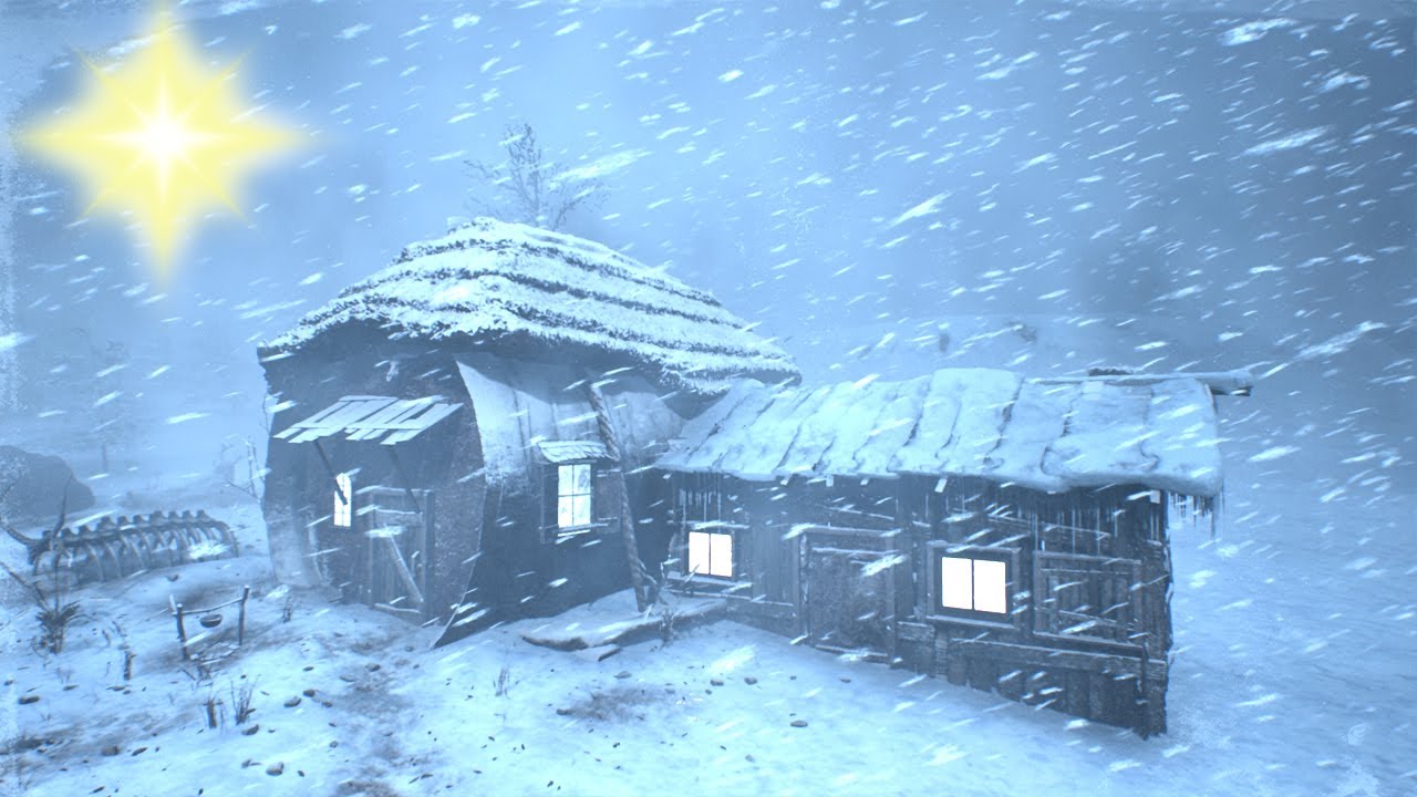 Wind Sounds for Sleeping. Howling Wind & Blowing Snow. Winter Storm ...