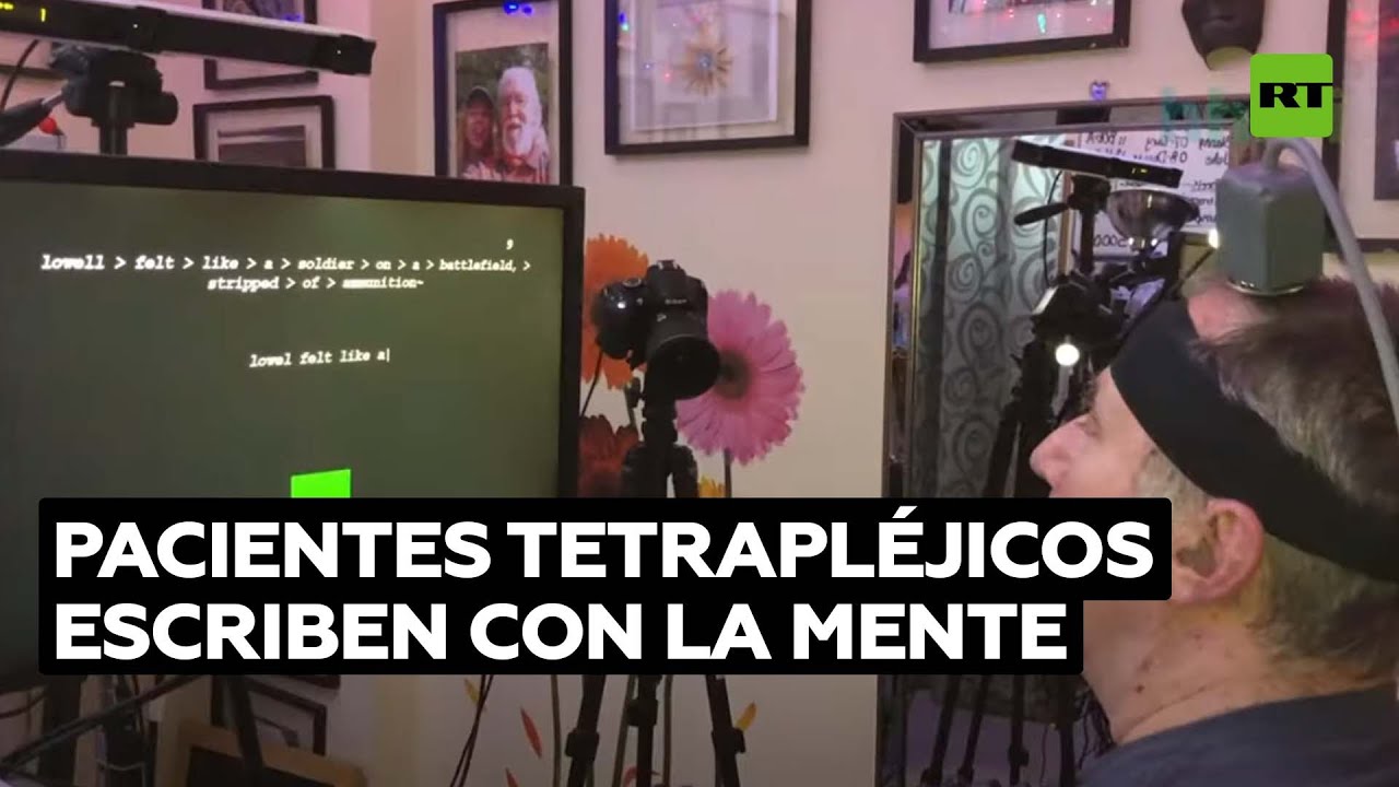 Implantes cerebrales permiten a personas tetrapléjicas escribir con la mente