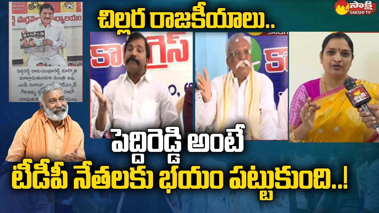 YSRCP Leaders Fires on TDP Leaders and Yellow Media | Peddireddy ...