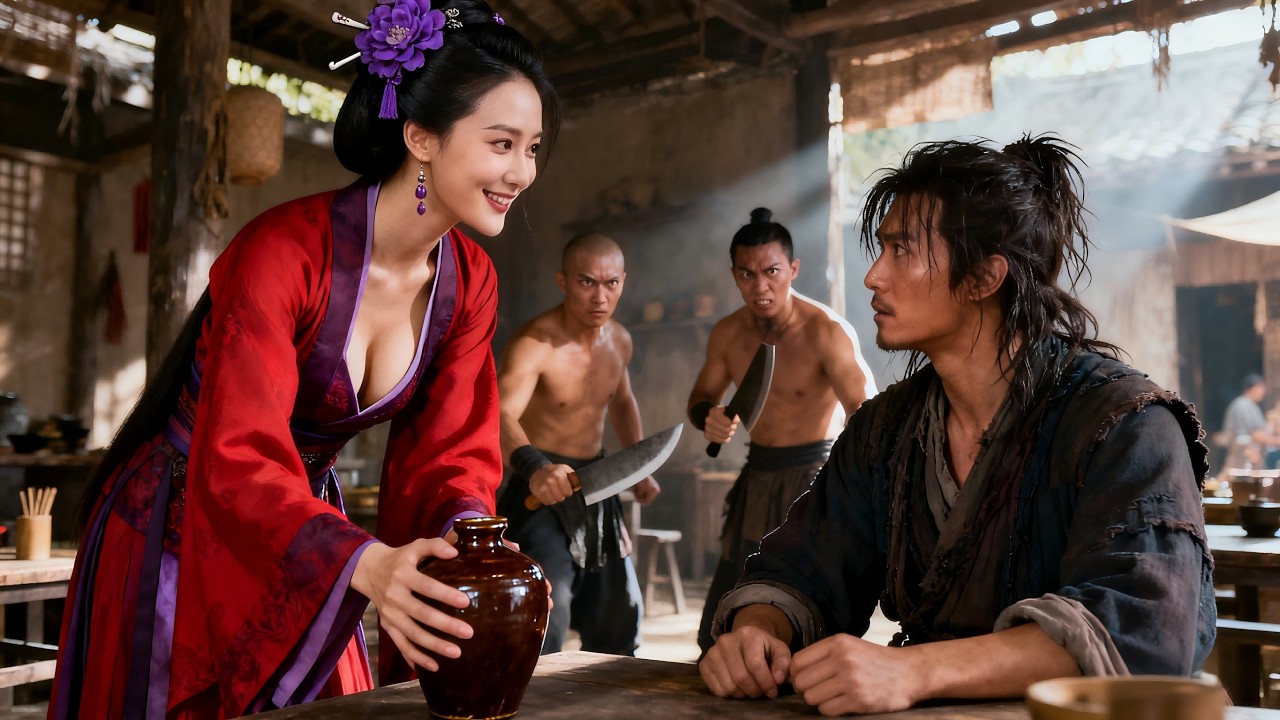 黑店老闆娘殘殺過往客人，殊不知這次遇上了功夫高手！ #kungfu #水滸傳 #中國電視劇