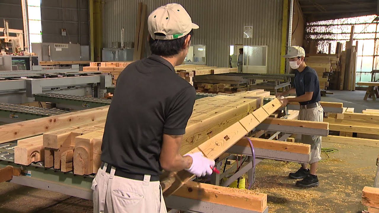 最新のプレカット加工