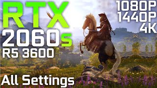 Assassin's Creed Odyssey | RTX 2060 Super   Ryzen 5 3600 | All Settings | 1080p 1440p 4K