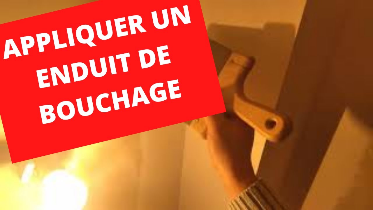 🏡 Comment préparer et appliquer un enduit de bouchage./How to prepare — free download