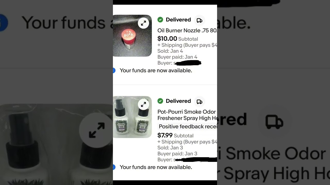 January 2025 eBay Sales