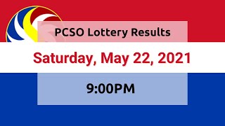 Lotto Results Today Saturday, May 22, 2021 9PM PCSO 6/55 6/42