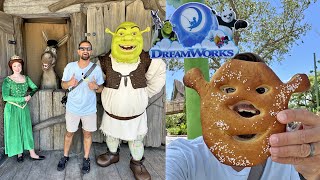 Previewing The ALL NEW DreamWorks Land At Universal Studios! | Trollercoaster, NEW Snacks &amp; Show!