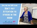 Tips for the cmp exam  dont pay attention to others in the room