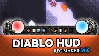 Create Diablo HUD UI in RPG Maker MZ