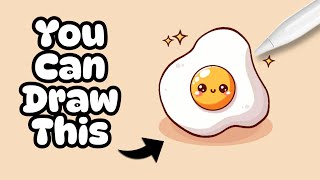 You can draw this CUTE egg in Ibispaint x!