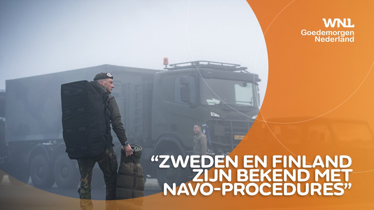 Grote NAVO-oefening in Estland: de Zweden en Finnen doen mee - YouTube