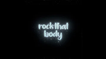 Rock That Body By Black Eyed Peas Overlay Popmusic Lyrics Edit Rockthatbody 