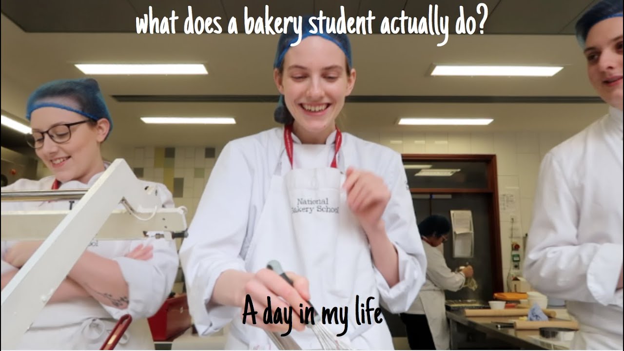 A day in my life as a Bakery student - YouTube