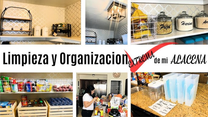 Cómo organizar una alacena saludable en tu cocina