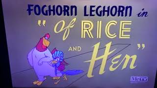 Of Rice And Hen 1953 Opening On Metv