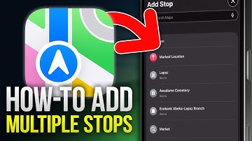 How To Add Multiple Stops on Apple Maps (2025 Updated Tutorial)