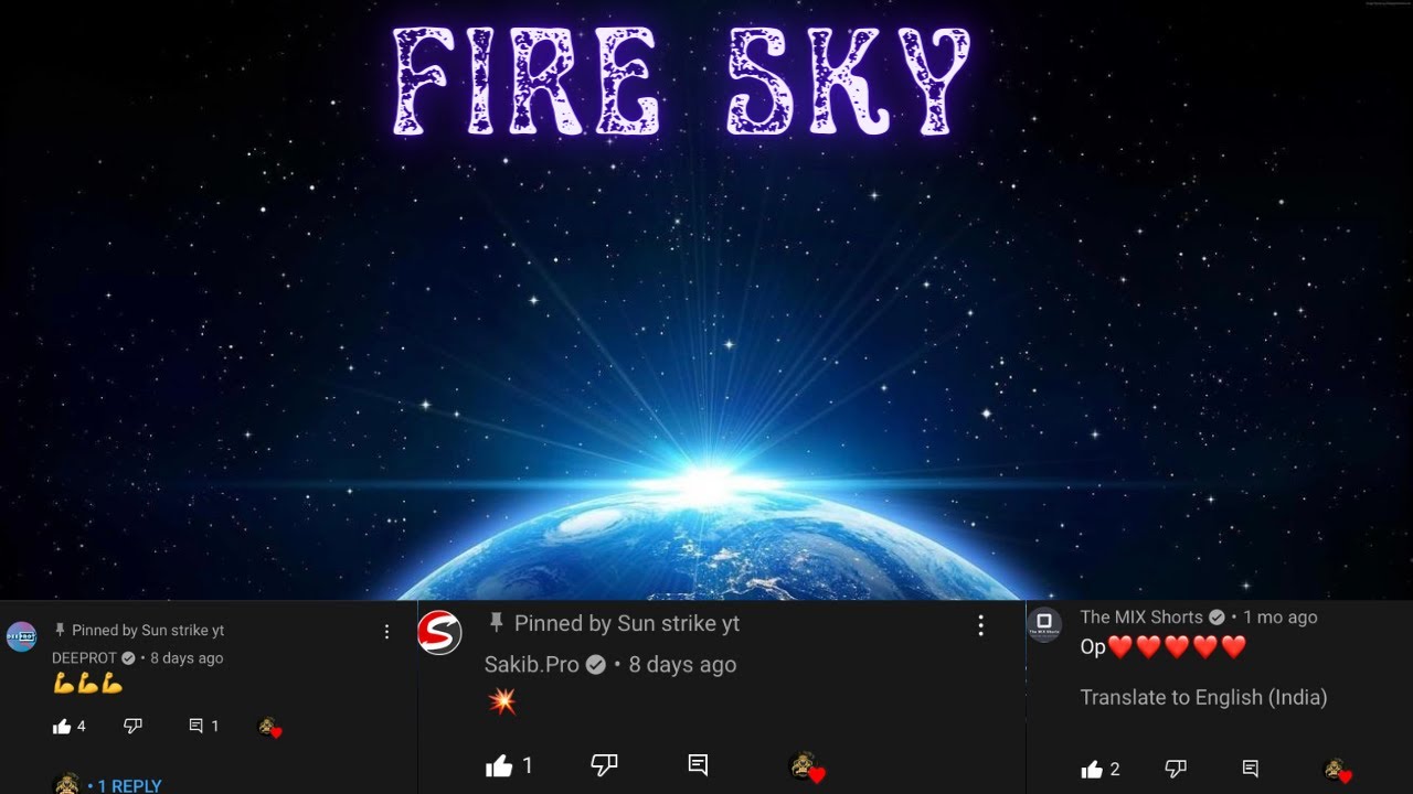 Sun Strike YT - FIRE SKY 