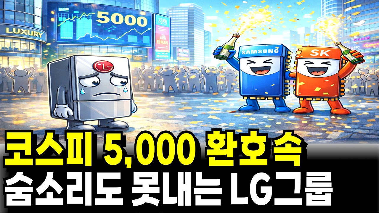 불장에 소외된 기업은 기회일까, 함정일까?...  LG로 보는 진짜 기준