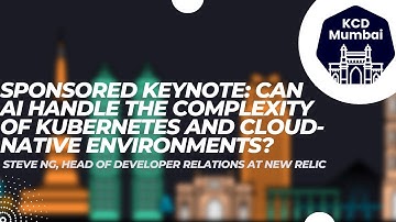Sponsored keynote: Can AI handle the complexity of Kubernetes and cloud-native environments?