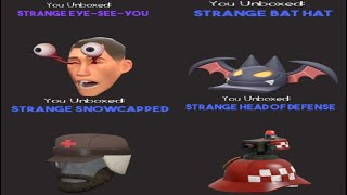 UNBOXING 4 STRANGES!!! | TF2 Unboxing