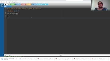 21  C Programming   First Program   Welcome Message